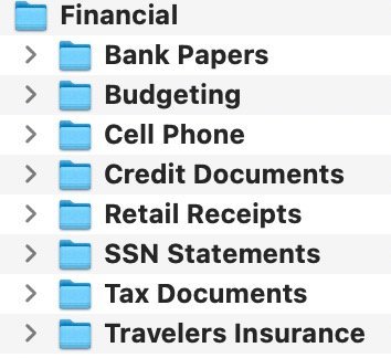 Financial Records