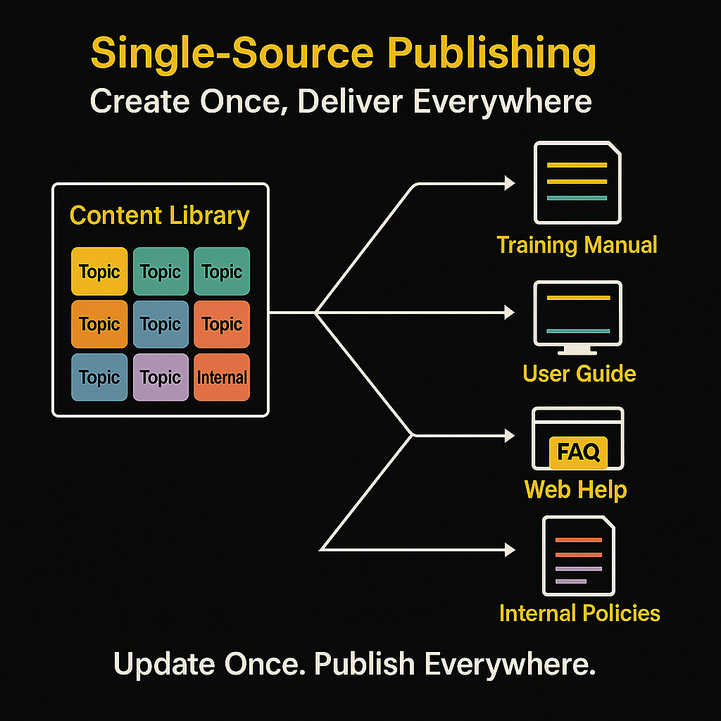 Single-Source Publishing Chart